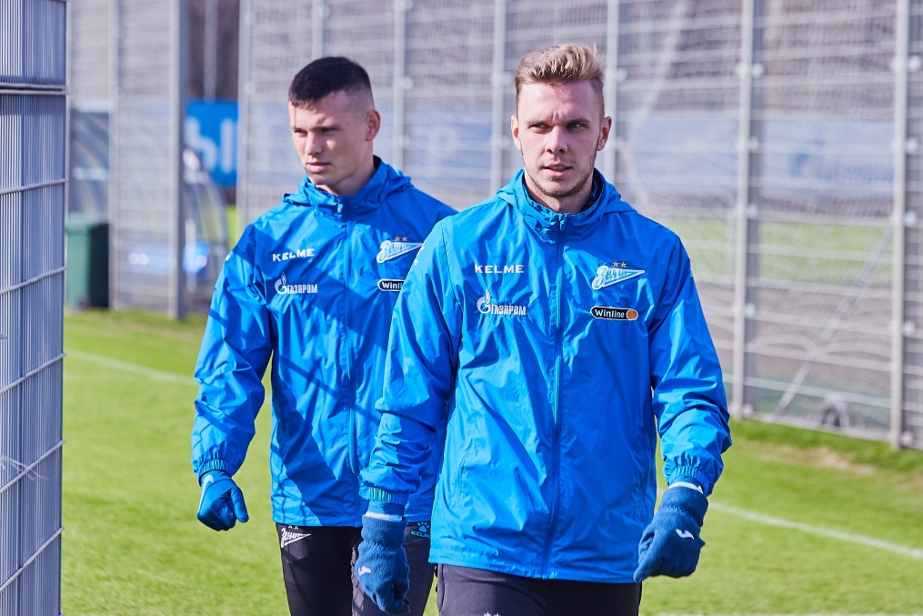Открытая тренировка «Зенита» перед матчем с «Рубином»