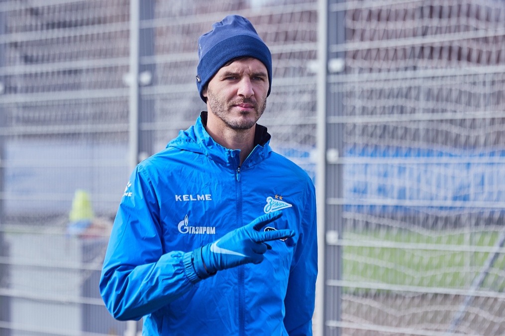 Открытая тренировка «Зенита» перед матчем с «Рубином»