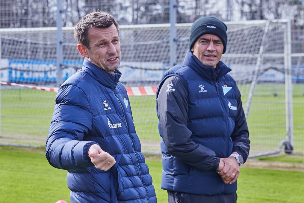 Открытая тренировка «Зенита» перед матчем с «Рубином»