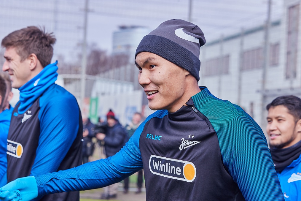 Открытая тренировка «Зенита» перед матчем с «Рубином»