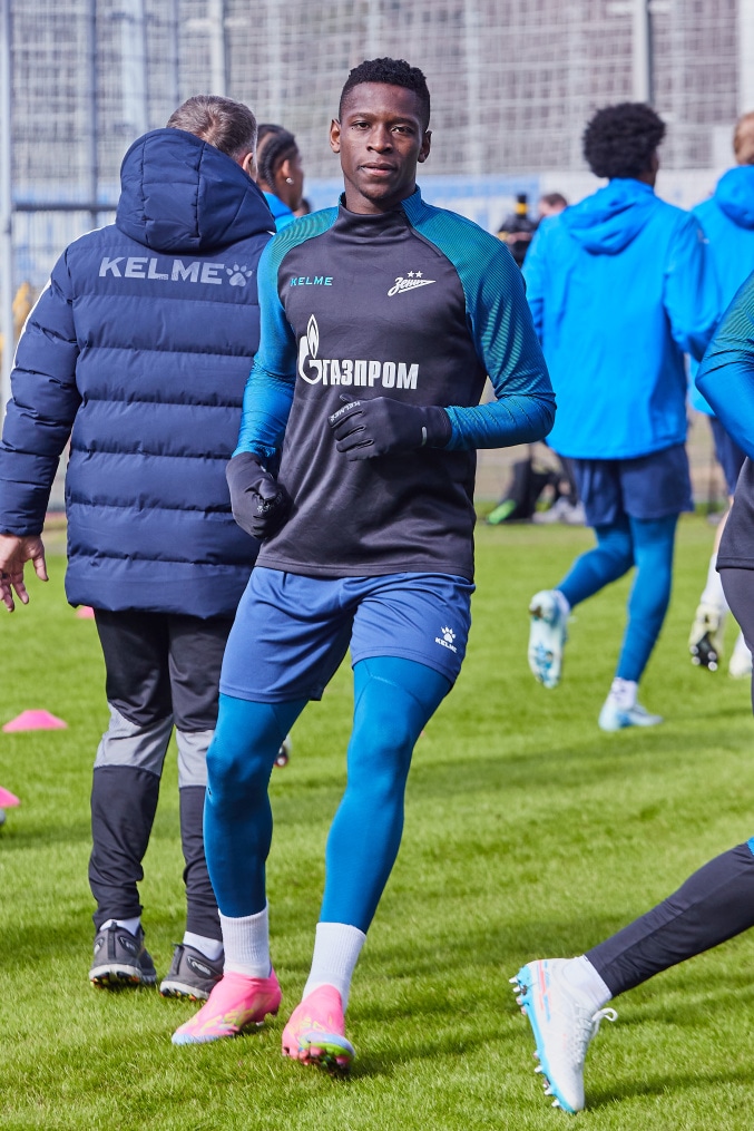 Открытая тренировка «Зенита» перед матчем с «Рубином»