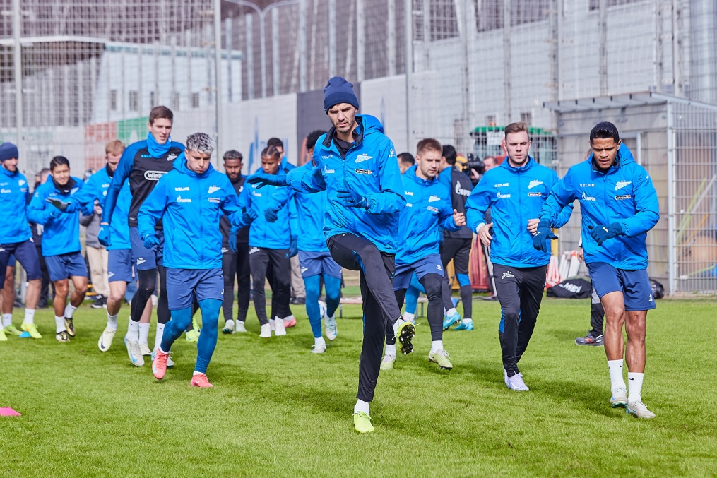 Открытая тренировка «Зенита» перед матчем с «Рубином»