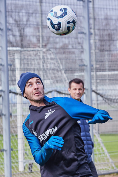 Открытая тренировка «Зенита» перед матчем с «Рубином»