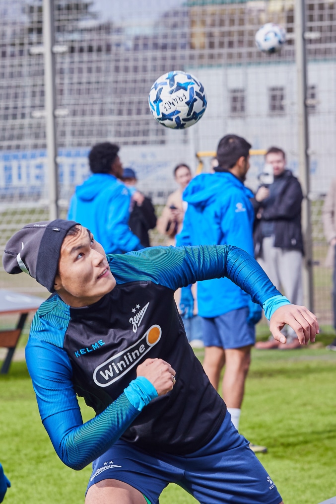 Открытая тренировка «Зенита» перед матчем с «Рубином»