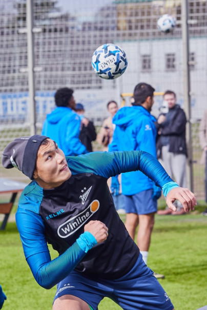 Открытая тренировка «Зенита» перед матчем с «Рубином»