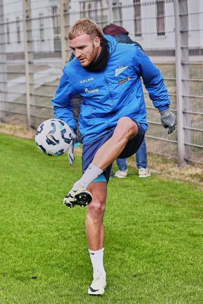 Открытая тренировка «Зенита» перед матчем с «Рубином»