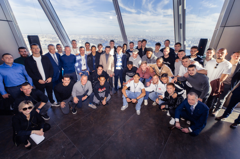 Экскурсия игроков основного состава «Зенита» в «Лахта-Центр»