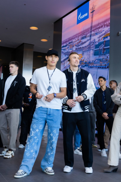 Экскурсия игроков основного состава «Зенита» в «Лахта-Центр»