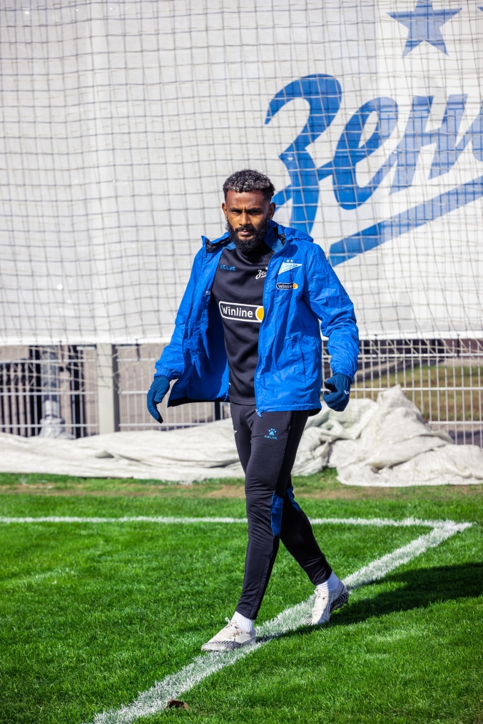 Тренировка «Зенита» в рамках подготовки к матчу с «Краснодаром»