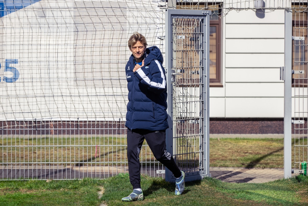 Тренировка «Зенита» в рамках подготовки к матчу с «Краснодаром»