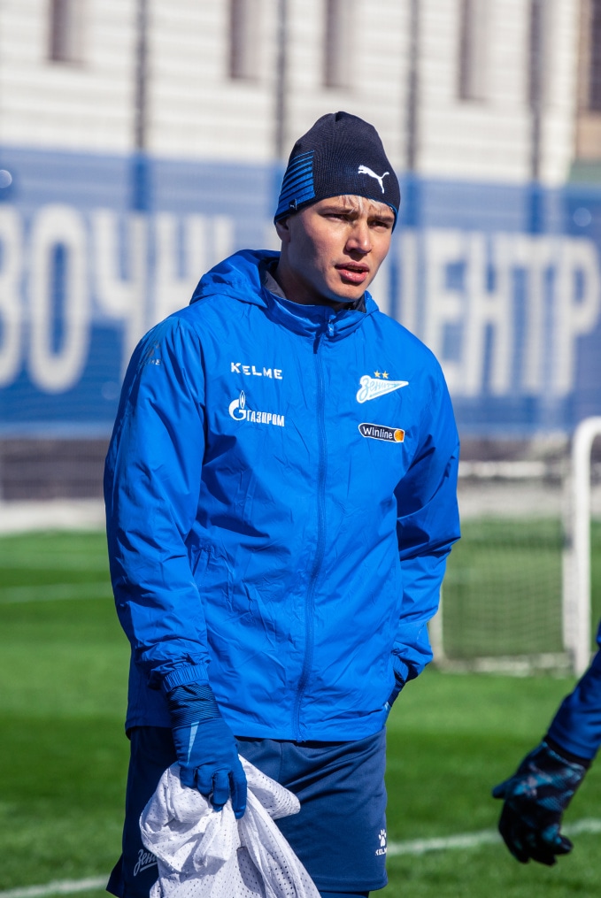 Тренировка «Зенита» в рамках подготовки к матчу с «Краснодаром»