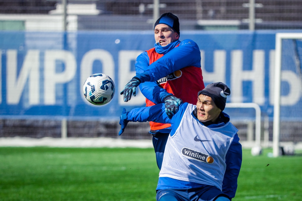 Тренировка «Зенита» в рамках подготовки к матчу с «Краснодаром»