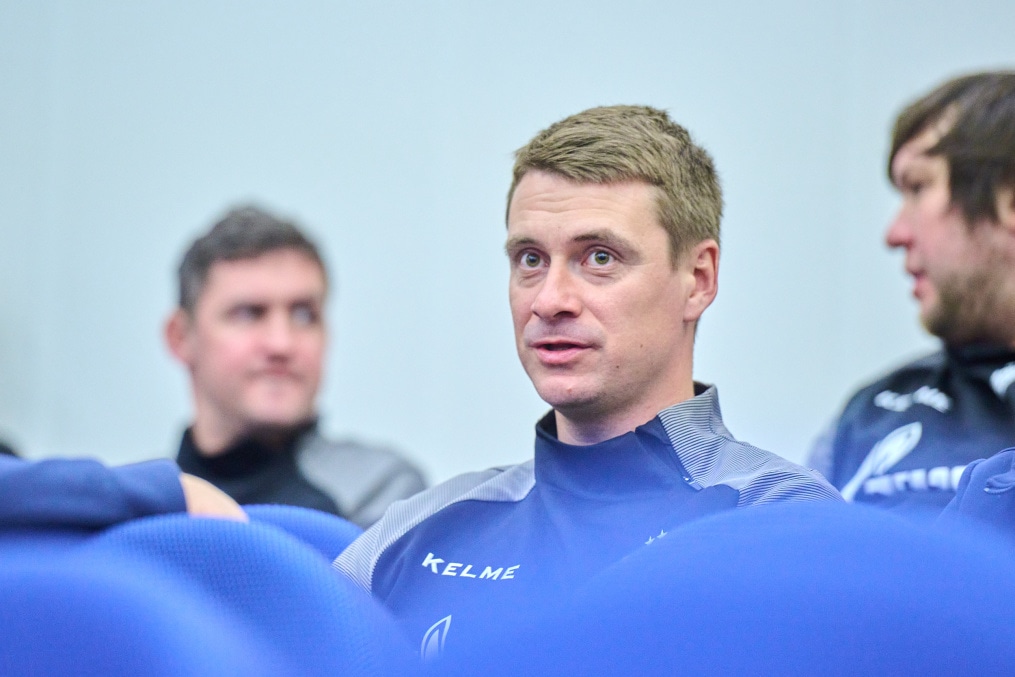 Лекция Валерия Газзаева в «Газпром»-Академии ФК «Зенит»