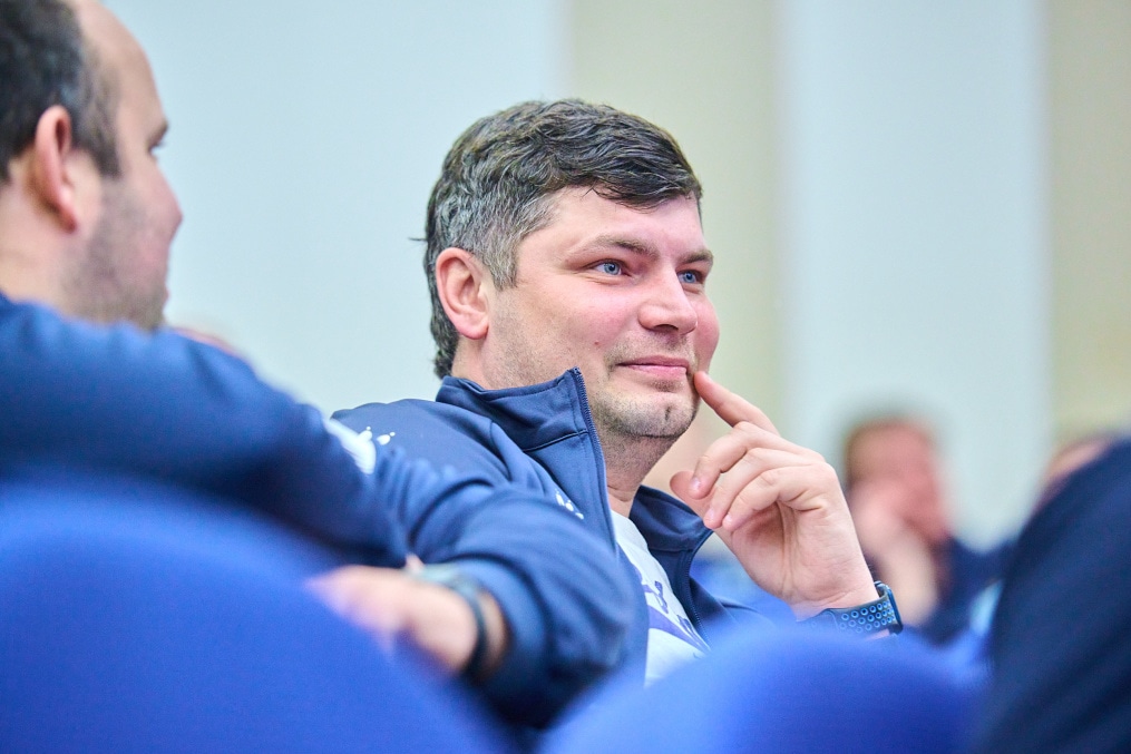 Лекция Валерия Газзаева в «Газпром»-Академии ФК «Зенит»