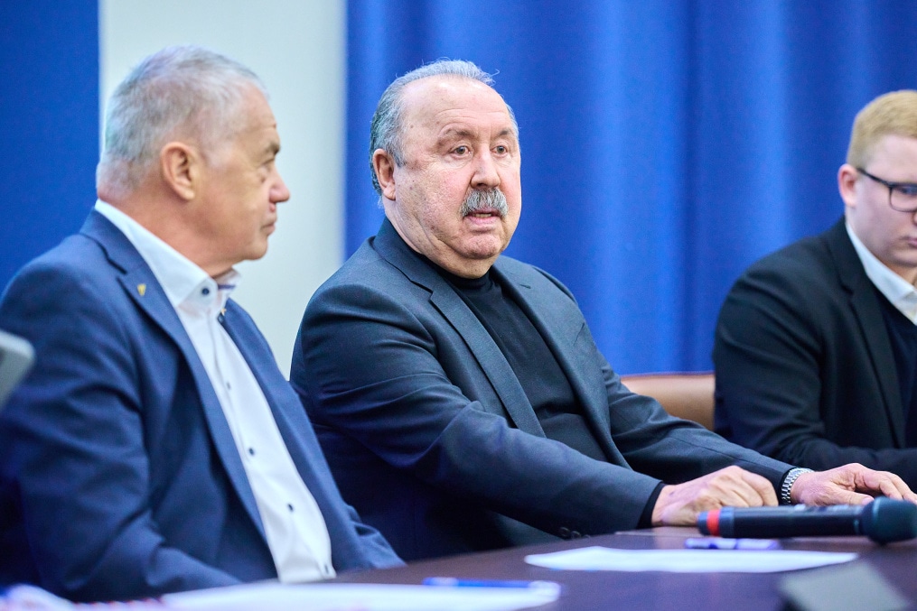 Лекция Валерия Газзаева в «Газпром»-Академии ФК «Зенит»