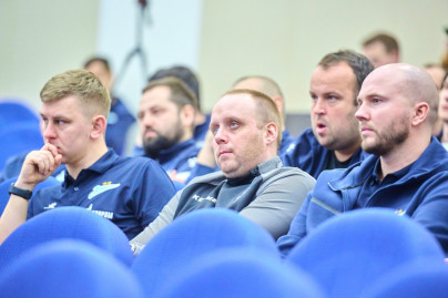 Лекция Валерия Газзаева в «Газпром»-Академии ФК «Зенит»