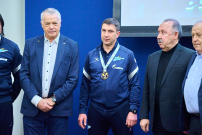 Лекция Валерия Газзаева в «Газпром»-Академии ФК «Зенит»