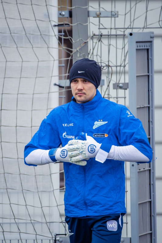 Открытая тренировка «Зенита» перед матчем с «Краснодаром»