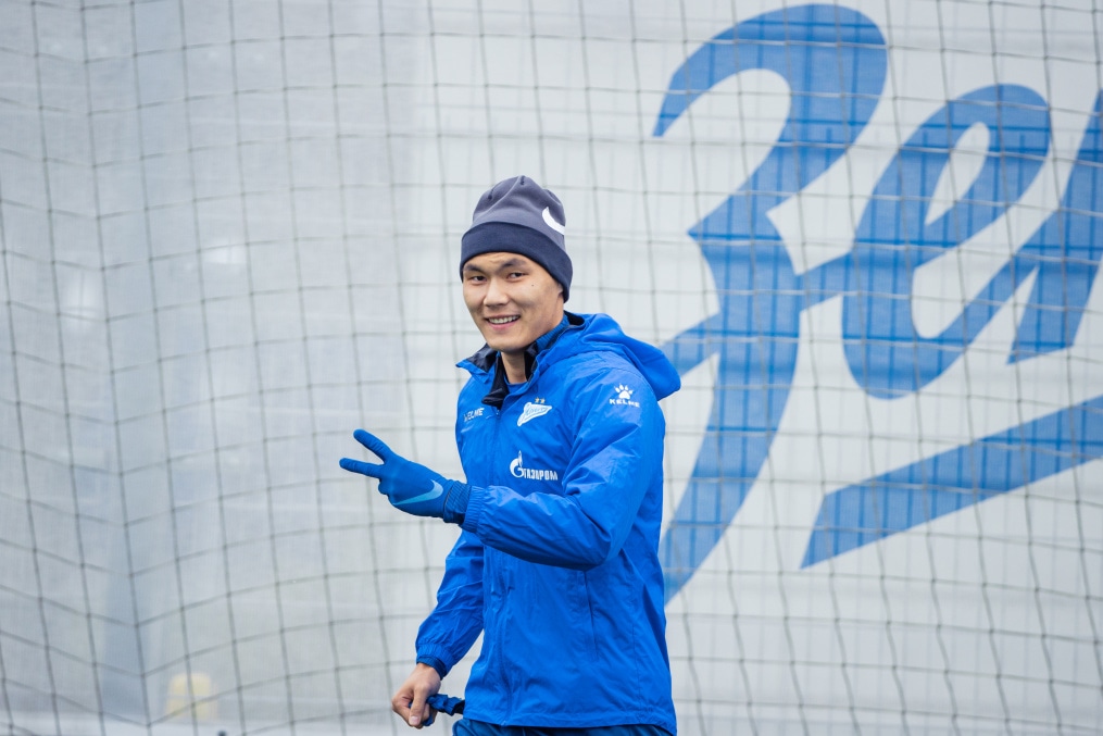 Открытая тренировка «Зенита» перед матчем с «Краснодаром»