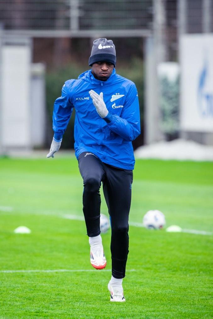 Открытая тренировка «Зенита» перед матчем с «Краснодаром»