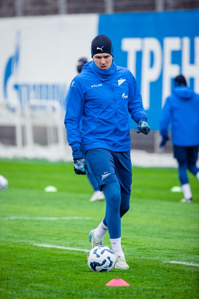Открытая тренировка «Зенита» перед матчем с «Краснодаром»
