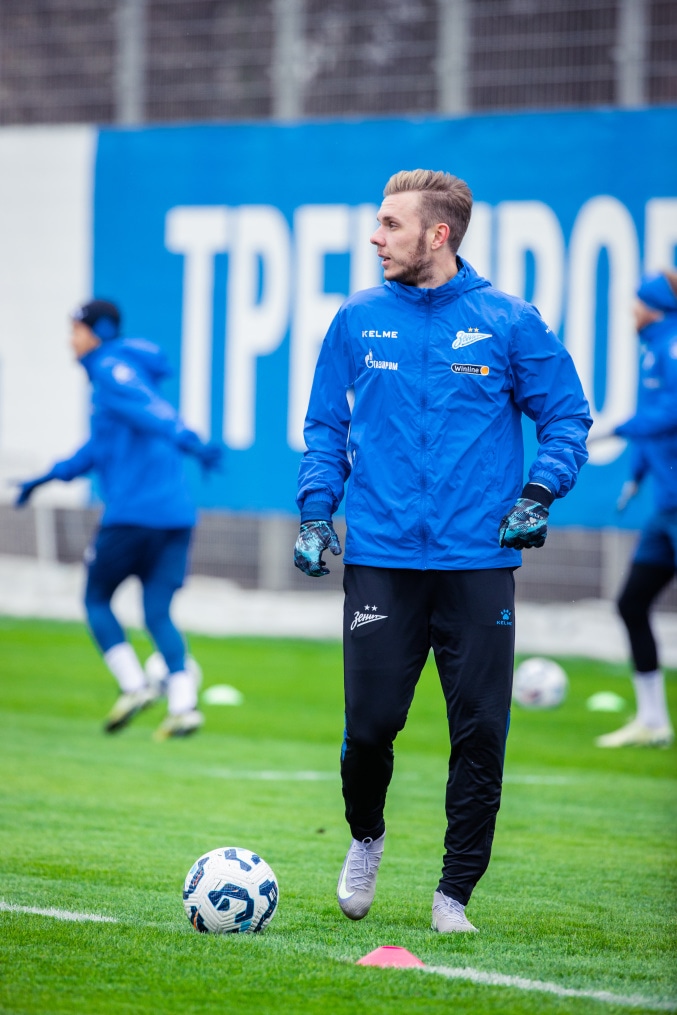 Открытая тренировка «Зенита» перед матчем с «Краснодаром»