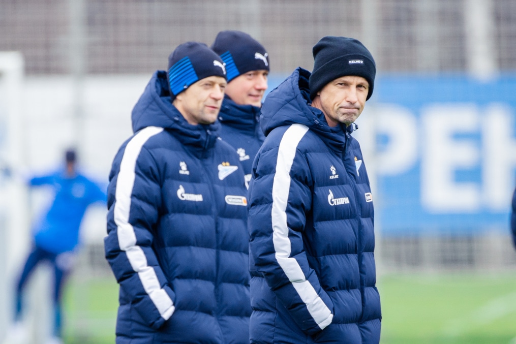 Открытая тренировка «Зенита» перед матчем с «Краснодаром»