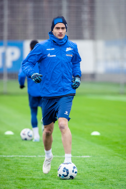 Открытая тренировка «Зенита» перед матчем с «Краснодаром»