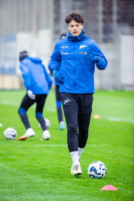 Открытая тренировка «Зенита» перед матчем с «Краснодаром»