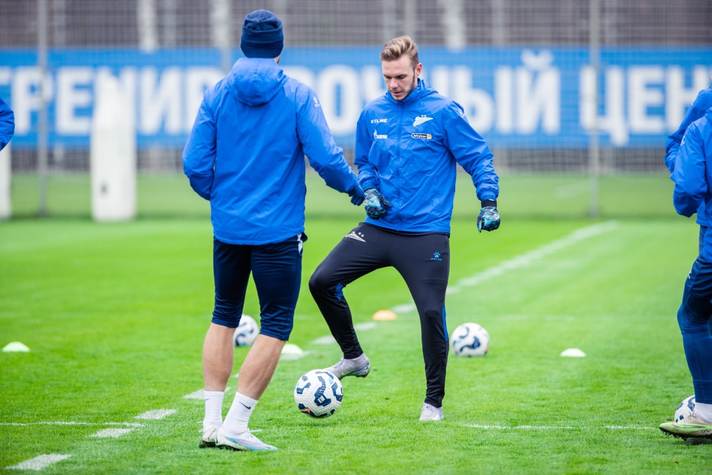 Открытая тренировка «Зенита» перед матчем с «Краснодаром»