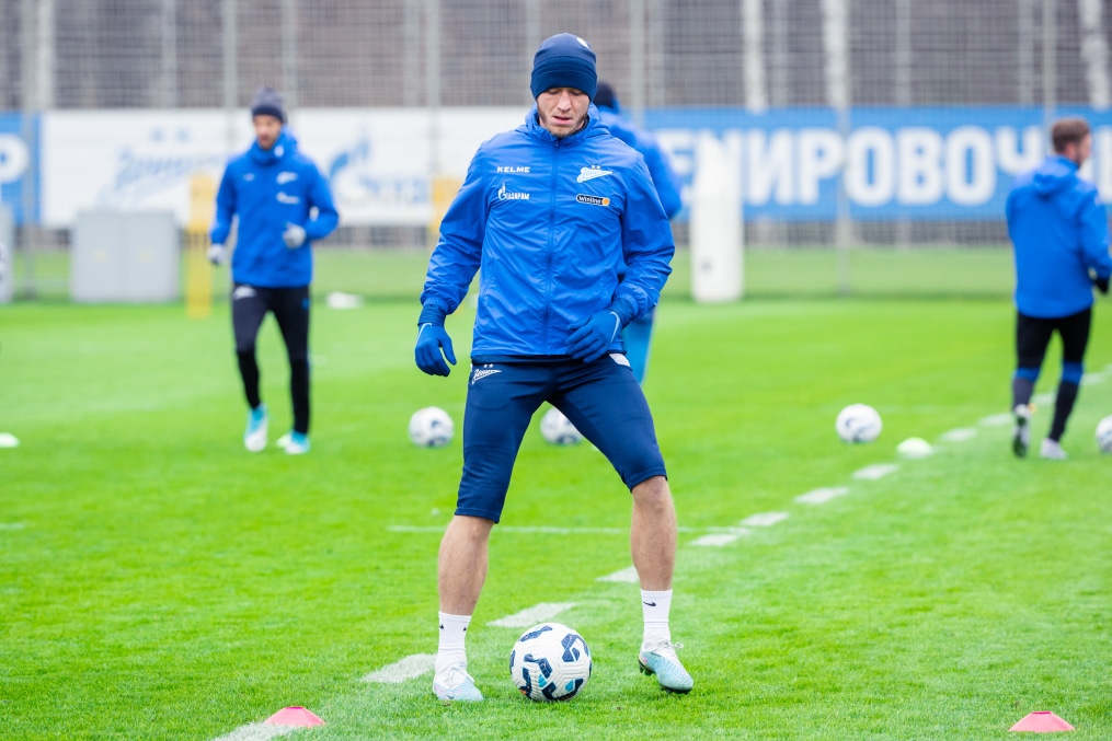 Открытая тренировка «Зенита» перед матчем с «Краснодаром»