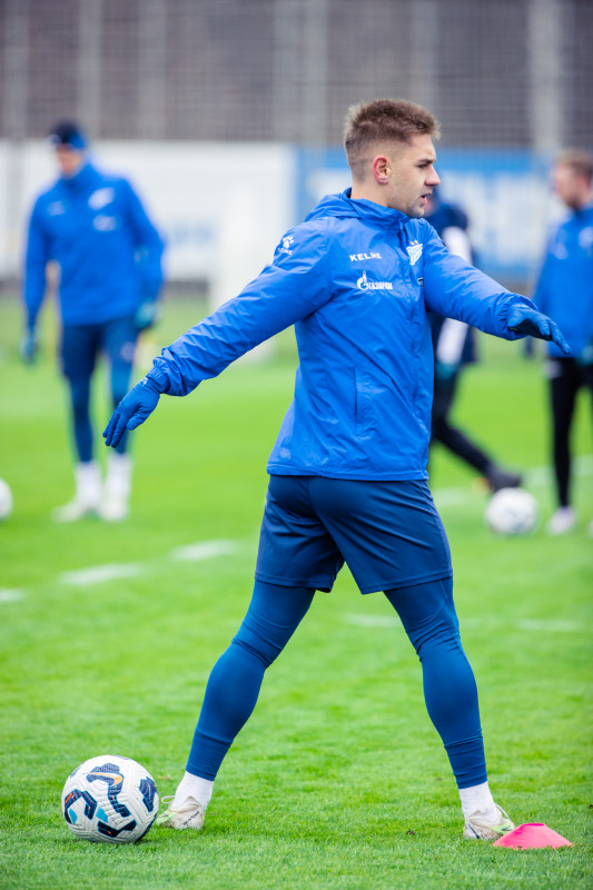 Открытая тренировка «Зенита» перед матчем с «Краснодаром»