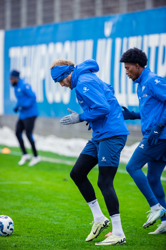 Открытая тренировка «Зенита» перед матчем с «Краснодаром»