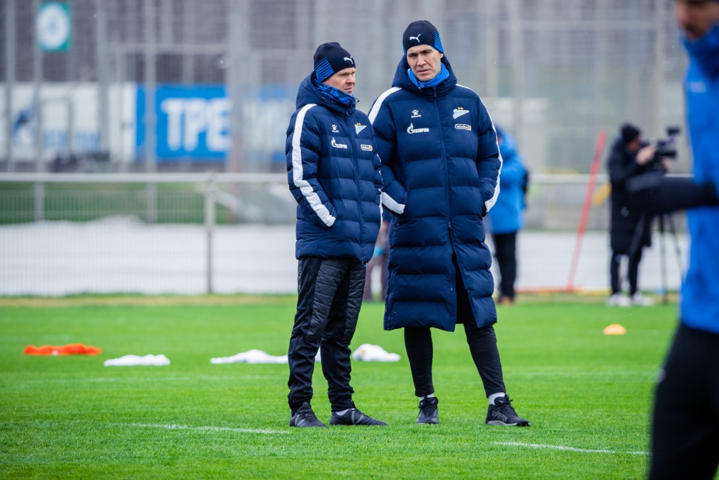 Открытая тренировка «Зенита» перед матчем с «Краснодаром»