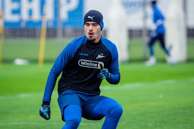 Открытая тренировка «Зенита» перед матчем с «Краснодаром»