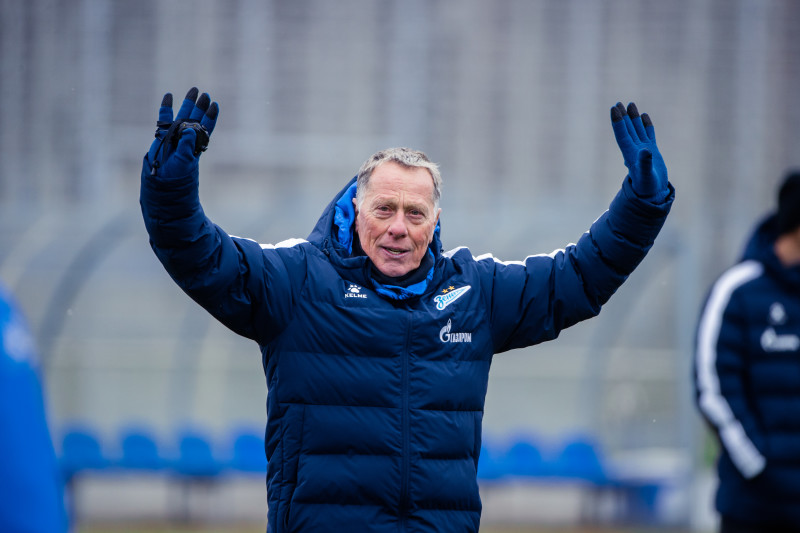 Открытая тренировка «Зенита» перед матчем с «Краснодаром»