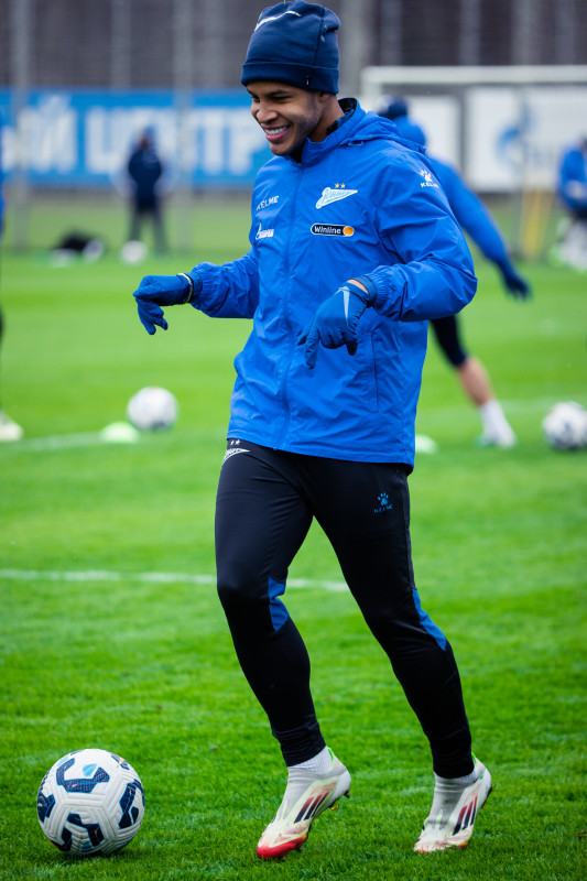 Открытая тренировка «Зенита» перед матчем с «Краснодаром»