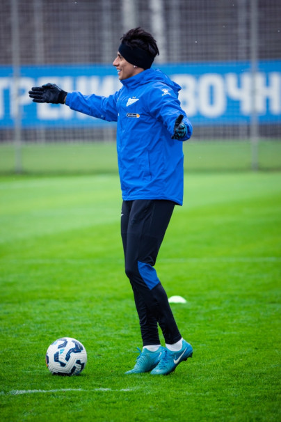 Открытая тренировка «Зенита» перед матчем с «Краснодаром»