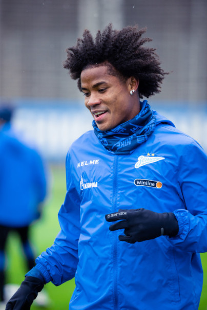 Открытая тренировка «Зенита» перед матчем с «Краснодаром»