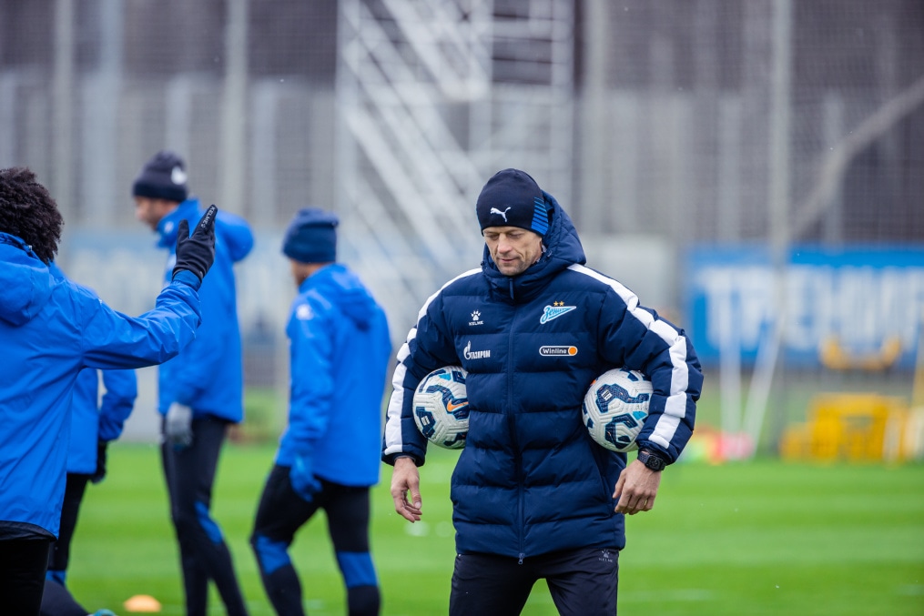 Открытая тренировка «Зенита» перед матчем с «Краснодаром»