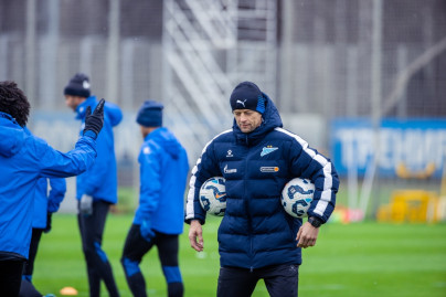 Открытая тренировка «Зенита» перед матчем с «Краснодаром»