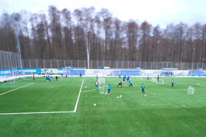 Тренировка женской юношеской команды U-18