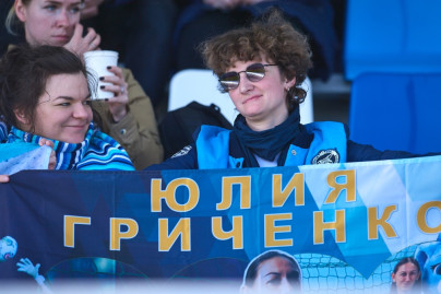 Болельщики на матче «Зенит» — «Локомотив»