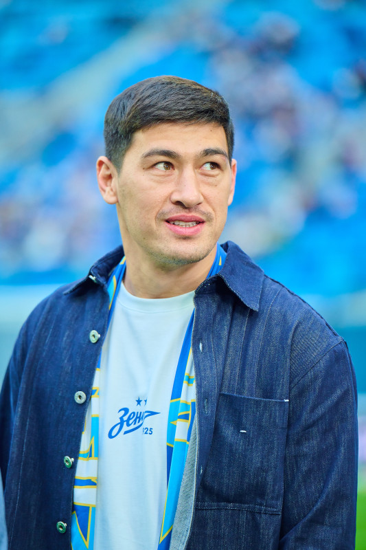 Дмитрий Бивол на матче «Зенит» — «Ростов»