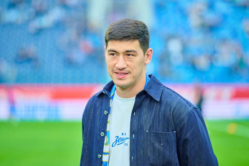 Дмитрий Бивол на матче «Зенит» — «Ростов»