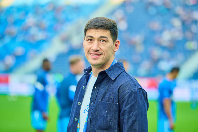 Дмитрий Бивол на матче «Зенит» — «Ростов»