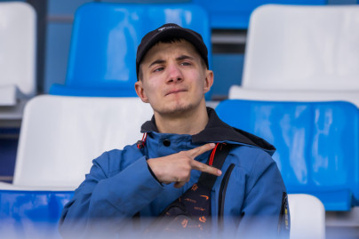 Болельщики на матче «Зенит»-2 — «Енисей»-2