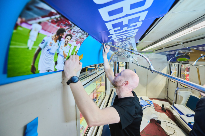 Юбилейная ливрея вагонов метрополитена