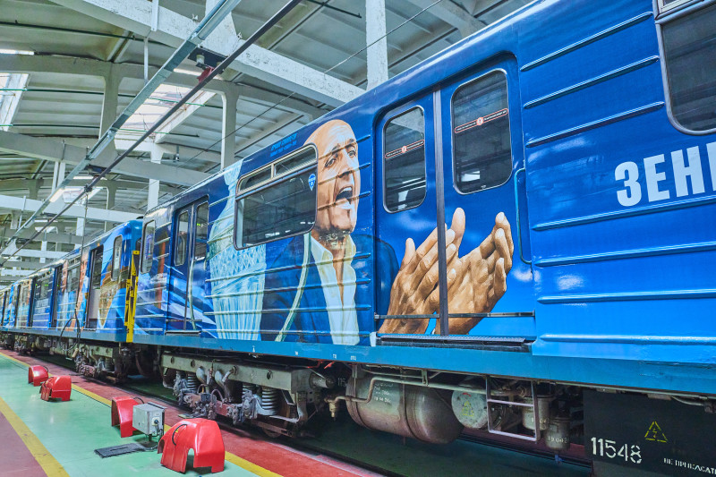 Юбилейная ливрея вагонов метрополитена