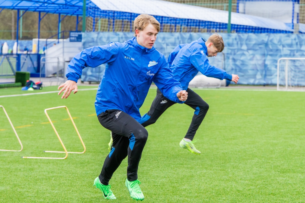 Тренировка «Зенита»-м перед матчем с ФК «Ростов»-м